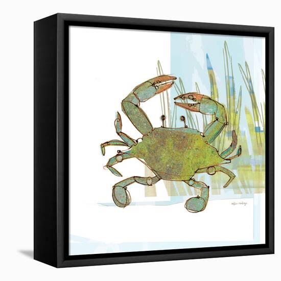 Marsh Crab-Robbin Rawlings-Framed Stretched Canvas