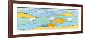 Marsh Egrets I-Phyllis Adams-Framed Art Print