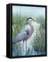 Marsh Heron I-Tim O'toole-Framed Stretched Canvas