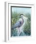 Marsh Heron I-Tim O'toole-Framed Art Print