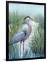 Marsh Heron I-Tim O'toole-Framed Art Print