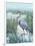 Marsh Heron II-Tim O'toole-Framed Art Print