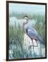 Marsh Heron II-Tim O'toole-Framed Art Print