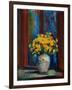 Marsh Marigolds, 1909 (Oil on Canvas)-Leon Wyczolkowski-Framed Giclee Print