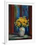 Marsh Marigolds, 1909 (Oil on Canvas)-Leon Wyczolkowski-Framed Giclee Print