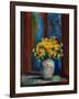 Marsh Marigolds, 1909 (Oil on Canvas)-Leon Wyczolkowski-Framed Giclee Print