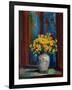 Marsh Marigolds, 1909 (Oil on Canvas)-Leon Wyczolkowski-Framed Giclee Print