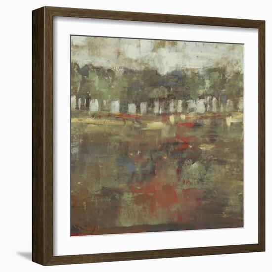 Marsh Plane II-Jennifer Goldberger-Framed Art Print