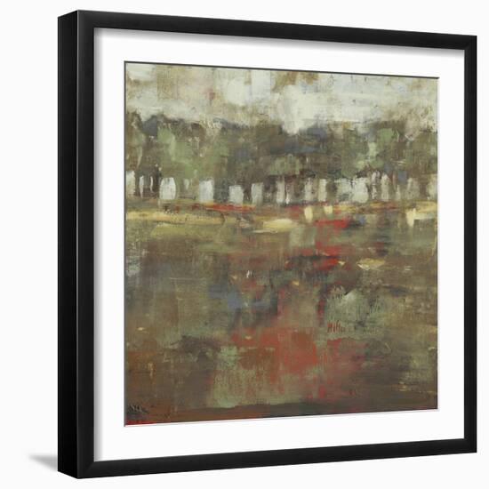 Marsh Plane II-Jennifer Goldberger-Framed Art Print