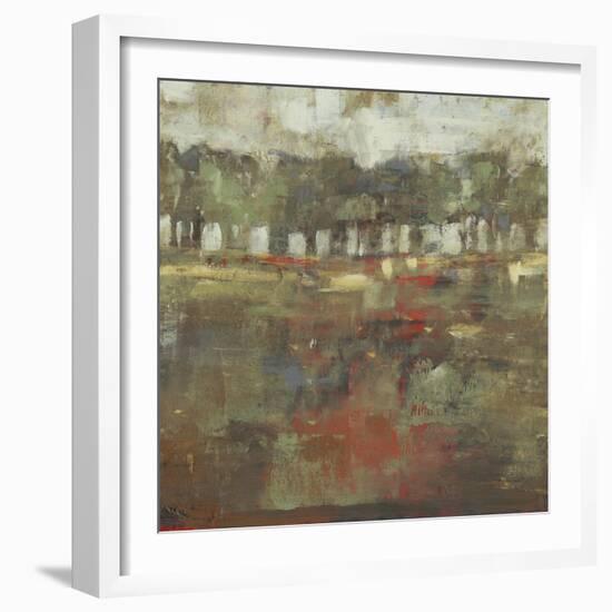 Marsh Plane II-Jennifer Goldberger-Framed Art Print