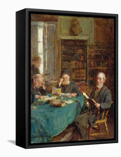 Marsh's Library, Dublin-Walter Frederick Osborne-Framed Stretched Canvas