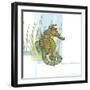 Marsh Seahorse Grass-Robbin Rawlings-Framed Art Print