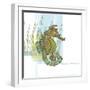 Marsh Seahorse Grass-Robbin Rawlings-Framed Art Print