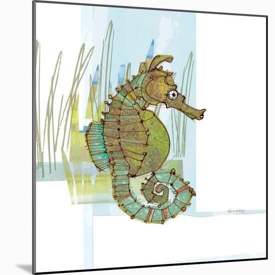 Marsh Seahorse Grass-Robbin Rawlings-Mounted Art Print