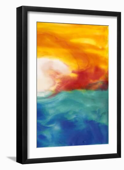 Marsh Sunrise II-Alicia Ludwig-Framed Art Print