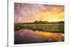 Marsh Sunset-Milli Villa-Stretched Canvas