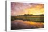 Marsh Sunset-Milli Villa-Stretched Canvas