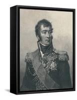 'Marshal August-Frédéric-Louis Viesse De Marmont, Duke of Ragusa', c1810, (1896).-T Johnson-Framed Stretched Canvas