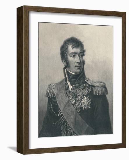 'Marshal August-Frédéric-Louis Viesse De Marmont, Duke of Ragusa', c1810, (1896).-T Johnson-Framed Giclee Print