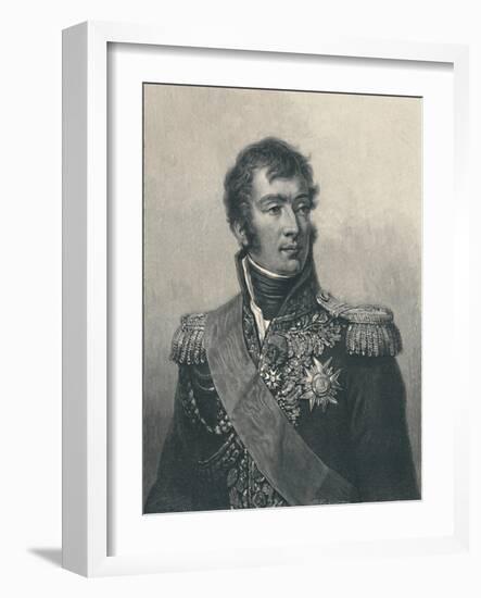 'Marshal August-Frédéric-Louis Viesse De Marmont, Duke of Ragusa', c1810, (1896).-T Johnson-Framed Giclee Print