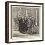 Marshal Bazaine Going to His Trial at the Grand Trianon, Versailles-null-Framed Giclee Print