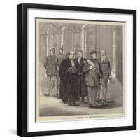 Marshal Bazaine Going to His Trial at the Grand Trianon, Versailles-null-Framed Giclee Print