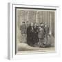 Marshal Bazaine Going to His Trial at the Grand Trianon, Versailles-null-Framed Giclee Print