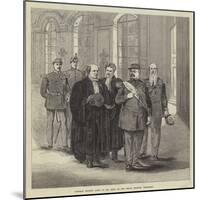 Marshal Bazaine Going to His Trial at the Grand Trianon, Versailles-null-Mounted Giclee Print