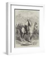 Marshal Bazaine, the French Commander-In-Chief in Mexico-null-Framed Giclee Print