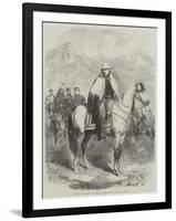 Marshal Bazaine, the French Commander-In-Chief in Mexico-null-Framed Premium Giclee Print