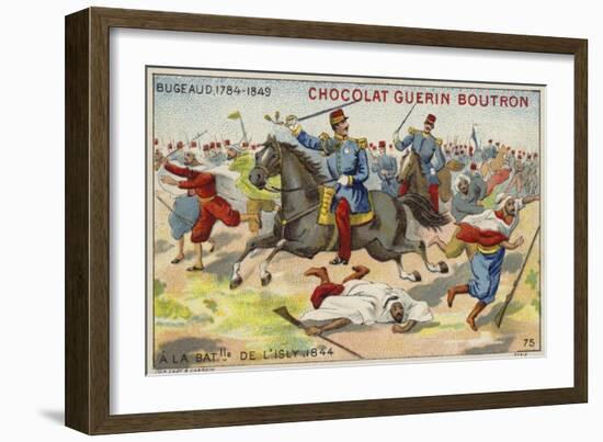 Marshal Bugeaud at the Battle of Isly, 1844-null-Framed Giclee Print