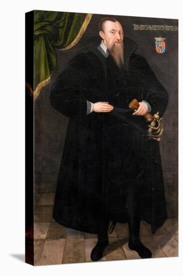 Marshal Count Per Brahe the Elder, c.1581-Netherlandish School-Stretched Canvas