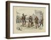 Marshal De Sancerre Had the Hostages Brought to the Foot of the Walls-Paul de Semant-Framed Giclee Print