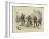 Marshal De Sancerre Had the Hostages Brought to the Foot of the Walls-Paul de Semant-Framed Giclee Print