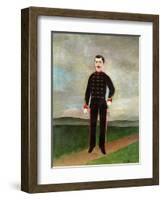 Marshal Des Logis Frumence-Biche of the 35th Artillery, C.1893-Henri Rousseau-Framed Giclee Print