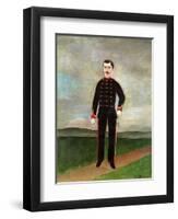 Marshal Des Logis Frumence-Biche of the 35th Artillery, C.1893-Henri Rousseau-Framed Giclee Print