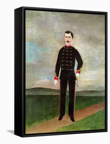 Marshal Des Logis Frumence-Biche of the 35th Artillery, C.1893-Henri Rousseau-Framed Stretched Canvas