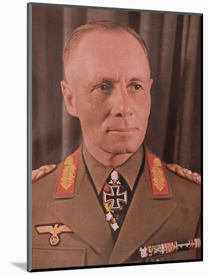 Marshal Erwin Rommel (1894-1944) from "Signal" Magazine, No. 17, First Edition of September 1942-null-Mounted Giclee Print
