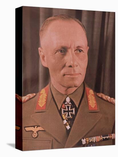 Marshal Erwin Rommel (1894-1944) from "Signal" Magazine, No. 17, First Edition of September 1942-null-Stretched Canvas