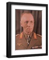 Marshal Erwin Rommel (1894-1944) from "Signal" Magazine, No. 17, First Edition of September 1942-null-Framed Premium Giclee Print