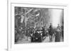 Marshal Joffre and Viviani Arrive in New York, First World War, 9 May 1917-null-Framed Giclee Print