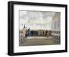 Marshal Joffre on Mission to Washington Inspecting Students of West Point, Spring 1917-Charles Edmund Brock-Framed Giclee Print