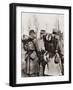 Marshal Joseph Jacques Césaire Joffre Inspecting His Troops, from 'The Illustrated War News', 1915-null-Framed Giclee Print