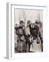 Marshal Joseph Jacques Césaire Joffre Inspecting His Troops, from 'The Illustrated War News', 1915-null-Framed Giclee Print