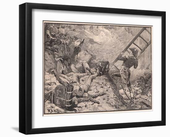Marshal Lannes at Ratisbon-William Barnes Wollen-Framed Giclee Print