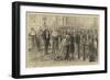 Marshal Macmahon Presenting the Hats to the Newly Created French Cardinals at Versailles-null-Framed Giclee Print