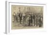 Marshal Macmahon Presenting the Hats to the Newly Created French Cardinals at Versailles-null-Framed Giclee Print