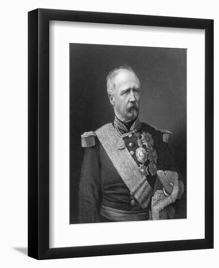 Marshal Macmahon-William Holl the Younger-Framed Art Print