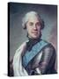 Marshal Maurice de Saxe-Maurice Quentin de La Tour-Stretched Canvas