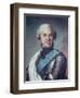 Marshal Maurice de Saxe-Maurice Quentin de La Tour-Framed Giclee Print